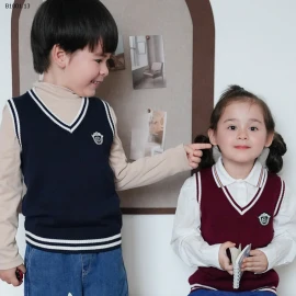 ÁO GILE LEN CHO BÉ SIZE ĐẠI -sỉ Sz 100-140 : 130k           Sz 150-180 : 145k