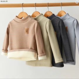 ÁO KẺ LÓT LÔNG -sỉ 86k