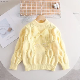 ÁO LEN NƠ CHO BÉ GÁI-sỉ 145k