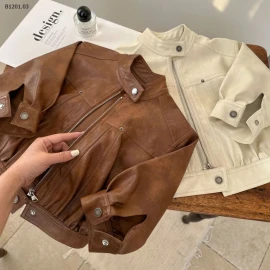ÁO KHOÁC DA MMY -sỉ 237k