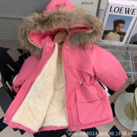 ÁO PARKA LÓT LÔNG SIÊU DÀY ẤM CHO BÉ-sỉ 240k