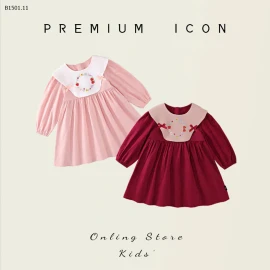 VÁY BÉ GÁI HÀNG PREMIUM ICON-sỉ 135k