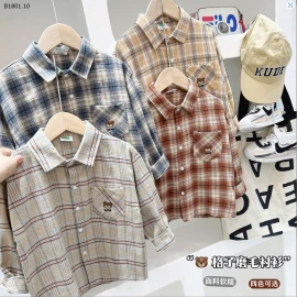 ÁO SƠ MI KẺ BT HÃNG KACADY-sỉ 130k