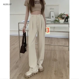 QUẦN TÂY CẠP CAO NỮ DÁNG RỘNGsỉ 178k