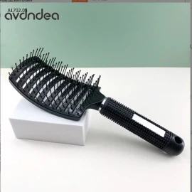 Lược Bán Nguyệt Gỡ Rối Tạo Độ Phồng Tóc Bản Lớn  - Sỉ 54k/ 1 sét 2c mix màu