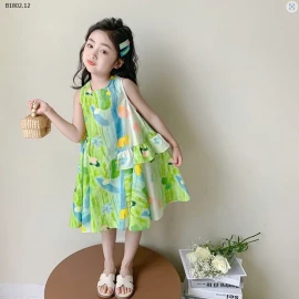 VÁY XANH BÉ GÁI-Sỉ 67k