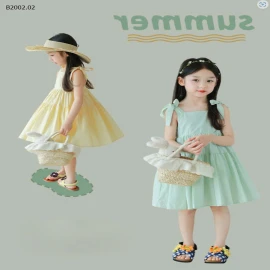 VÁY 2 DÂY BÉ GÁI -Sỉ 95k