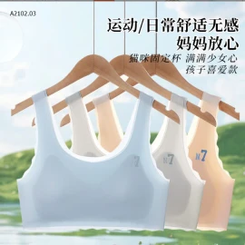 SÉT 3 ÁO LÁ KÈM MÚT CHỐNG LỘ CHO BG  -Sỉ 98k/1 SÉT 3 chiếc mix màu