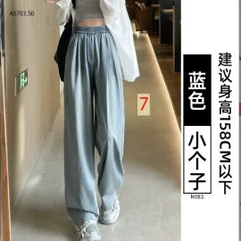 QUẦN JEAN TENCEL ỐNG RỘNG-sỉ 165k