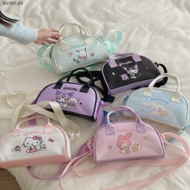 TÚI ĐEO CHÉO KUROMI CHO BÉ GÁI-sỉ 103k
