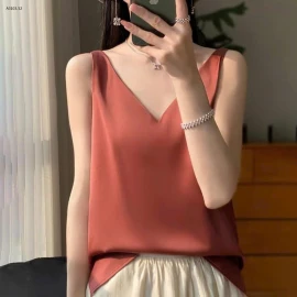ÁO LỤA SÁT NÁCH NỮ - sỉ 136k set 2 áo chọn màu size