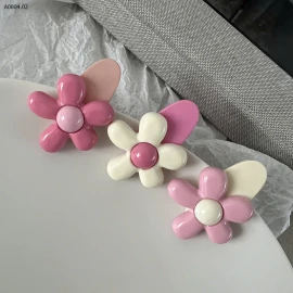 SET 3C KẸP TÓC HOA CHO MẸ VÀ BÉ -sỉ 37k/set 3c mix mẫu