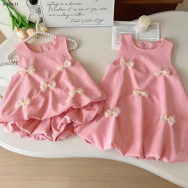 Set VÁY HỒNG BABY-giá sỉ như sau :  -Full bộ váy + quần :  169k/set  - váy : 135k/c