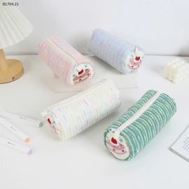 TÚI ĐỰNG BÚT HOẠT HÌNH DỄ THƯƠNG- Sỉ 75k/set 2chiec chọn màu