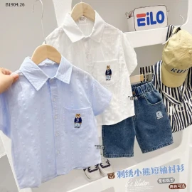 ÁO SƠ MI CỘC TAY  NHÀ KACADY-Sỉ 113k