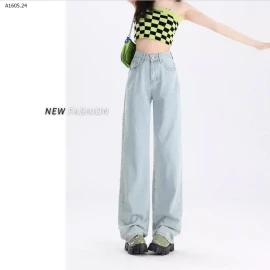 QUẦN JEAN SUÔNG NỮ  -sỉ 170k