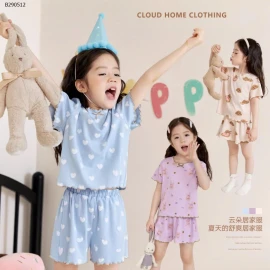 BỘ THUN CỘC BÉ GÁI -Sỉ 57k