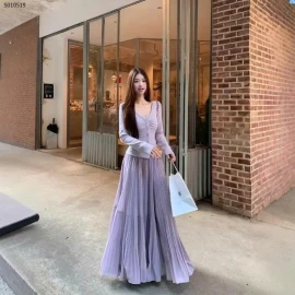 Váy Angel dài dáng chữ A voan -  220,000