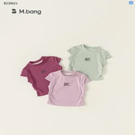  Áo phông tay ngắn in Ar nhà M.bang -Sỉ 141K