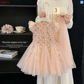 VÁY CÔNG CHÚA BLING BLING CAO CẤP-Sỉ giá 215k