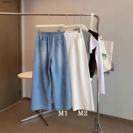 QUẦN JEAN LỬNG CAO CẤP  NỮ - sỉ xanh 250k, trắng 240k