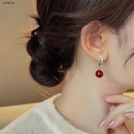 Hoa tai đỏ xinh iu  - sỉ 134k