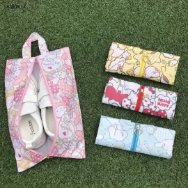 TÚI ĐỰNG GIÀY DỄ THƯƠNG-Giá sỉ 68k/ set 2c mix mẫu