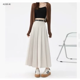 CHÂN VÁY MIDI CÔNG SỞ  - sỉ 187k