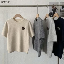 CROPTOP LEN THÊU LOGO CÚN9-Giá sỉ 165k