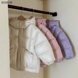 ÁO KHOÁC PHAO BÉ GÁI-Giá sỉ 210k