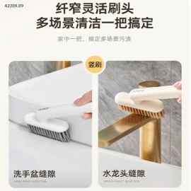 BÀN CHẢI CỌ KHE GÓC ECOCO - sỉ 95k/set 2c mix màu