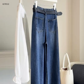 QUẦN JEAN MỀM KÈM BELT ANNA - sỉ 299k