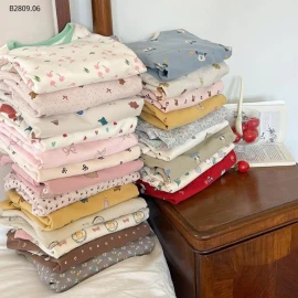 BỘ ĐỒ MẶC NHÀ THU ĐÔNG NHÀ AMBB CHO BÉ - sỉ 134k/bộ 