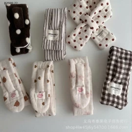 KHĂN QUÀNG CỔ HỌA TIẾT CHO BÉ-Giá sỉ 74k