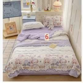 CHĂN HÈ MÁT HÌNH HOẠT HÌNH LOLITA DỄ THƯƠNG- Giá sỉ 1.5*2m : 230k      2m*2m3: 250k