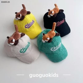 MŨ LƯỠI TRAI KÈM GẤU-Giá sỉ 95k