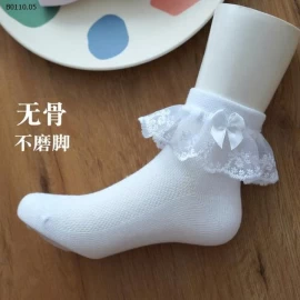 Set 4 đôi Tất ren khiêu vũ Latin cho bé gái mix màu-sỉ 67k/set 4 đôi mix màu 