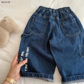 QUẦN JEAN LƯNG CHUN CHO BÉ TRAI - sỉ 183k