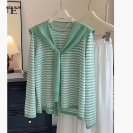 ÁO DỆT KIM KÈM KHĂN- sỉ 182k