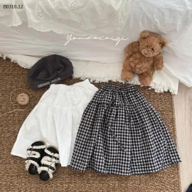 CHÂN VÁY VINTAGE DÁNG DÀI BG- sỉ 138k