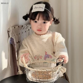 ÁO LEN VIỀN BÈO CHO BÉ-Giá sỉ 149k