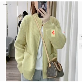 KHOÁC LEN KÉO KHÓA BASIC - sỉ 155k