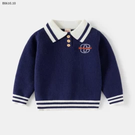 ÁO POLO LEN BÉ TRAI-Giá sỉ 142k