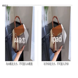 TÚI XÁCH NẮP GẬP PHỐI MÀU CAO CẤP -Giá sỉ 139k   