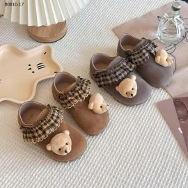 GIÀY GẤU PHỐI KẺ BG - Giá sỉ sz 23-25: 133k  sz 26-30: 139k  sz 31-34: 145k 