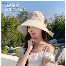 MŨ CHỐNG NẮNG VÀNH RỘNG BASIC CHO NỮ- sỉ 85k