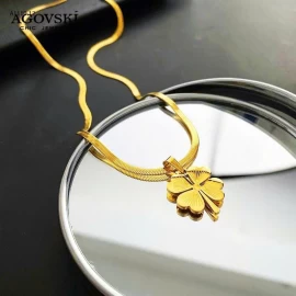 Vòng cổ cỏ mới may mắn mới của Agovski  - sỉ 95k