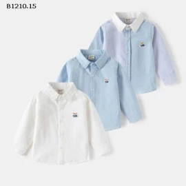 BST ÁO SƠ MI WELLKIDS BÉ TRAI - sỉ 130k
