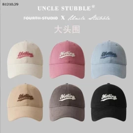 MŨ LƯỠI TRAI THÊU CHỮ - sỉ 67k