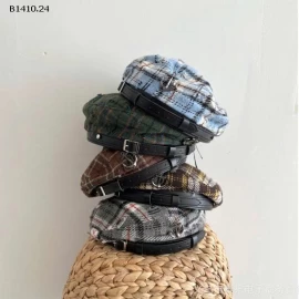 MŨ NỒI KẺ CARO CHO BÉ IU -Giá sỉ 96k